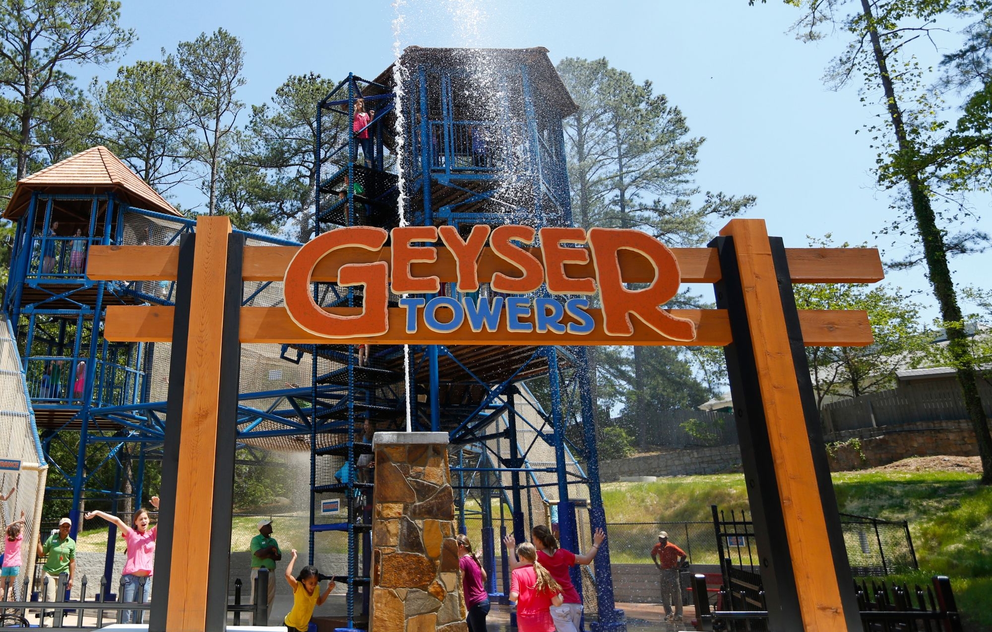 Geyser Towers water fun